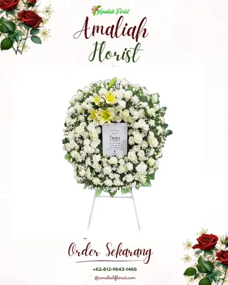 Krans Bunga Duka Wirata Agung Mataram